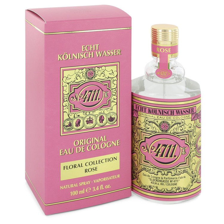 4711 Floral Collection Rose Eau De Cologne Spray (Unisex) By 4711