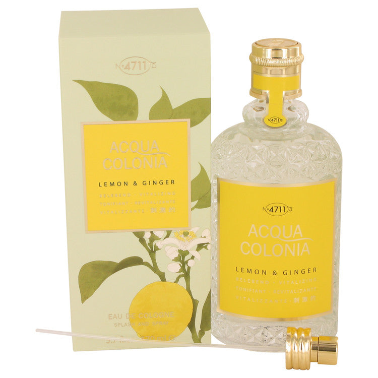 4711 Acqua Colonia Lemon & Ginger Eau De Cologne Spray (Unisex) By 4711