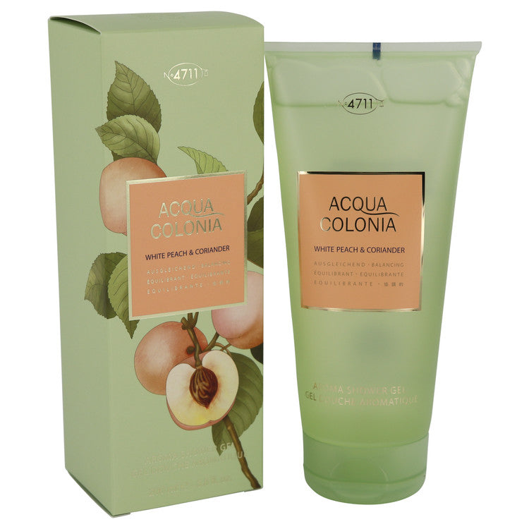 4711 Acqua Colonia White Peach & Coriander Shower Gel By 4711