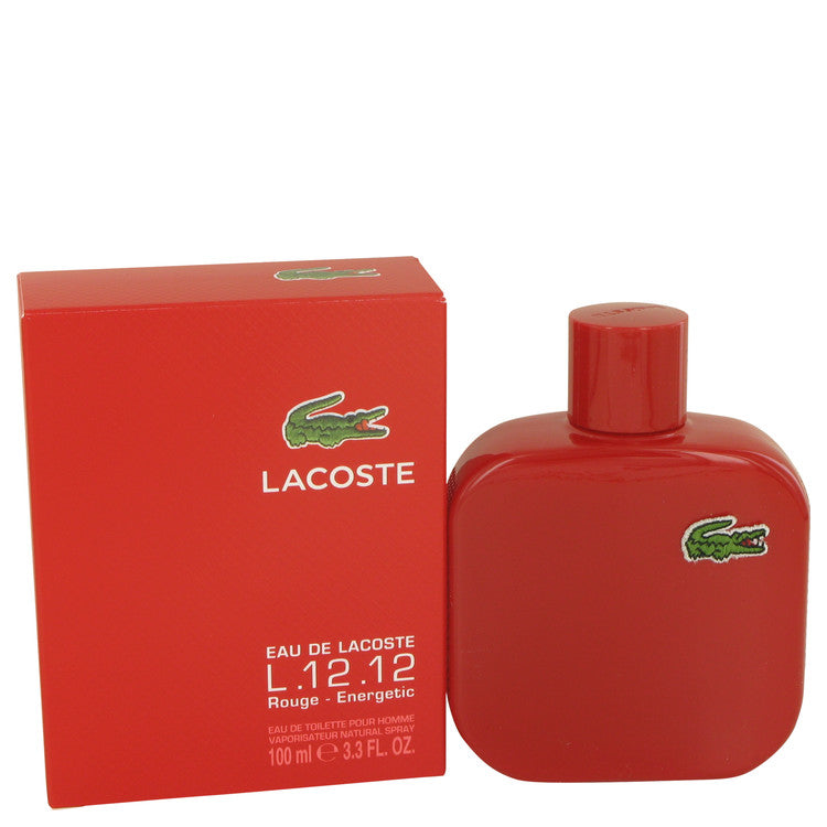 Lacoste Eau De Lacoste L.12.12 Rouge Eau De Toilette Spray By Lacoste