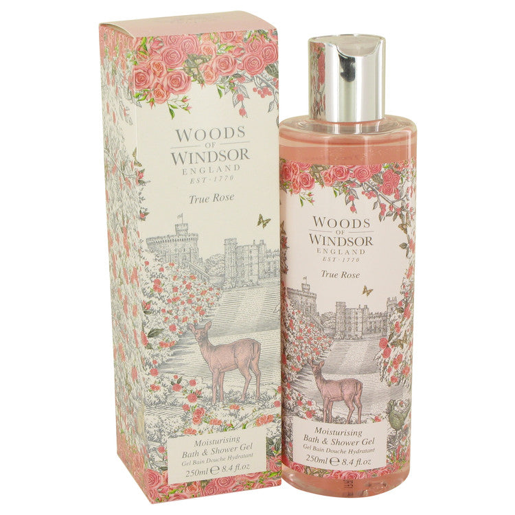 True Rose Shower Gel By Woods of Windsor