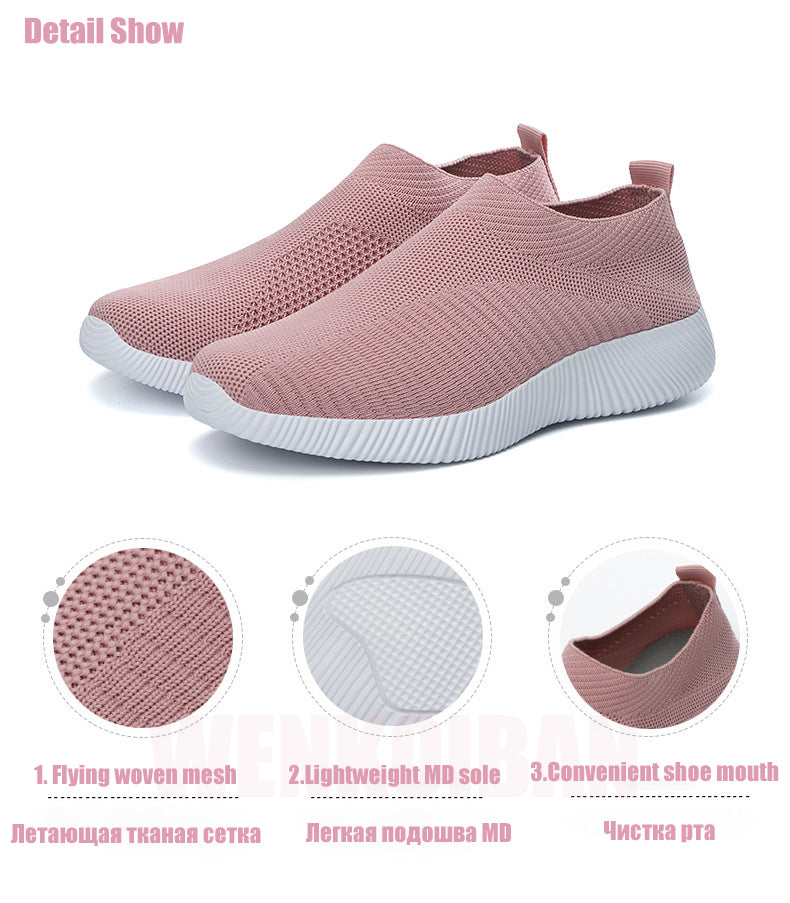 Soft Mesh Casual Slip On